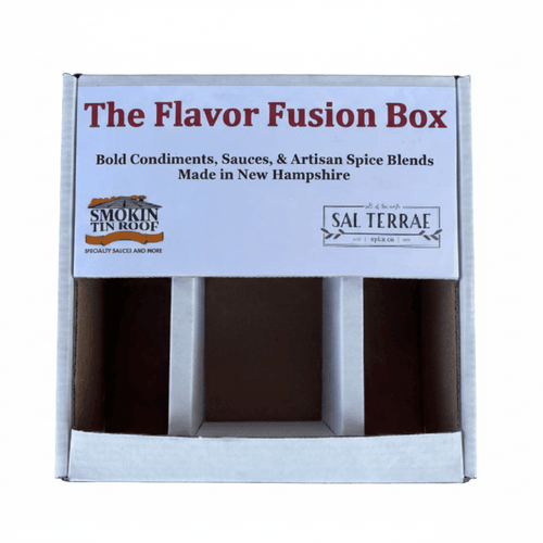 Smokin Tin Roof Flavor Fusion Gift Box 3-Pack gourmet sauce gift set