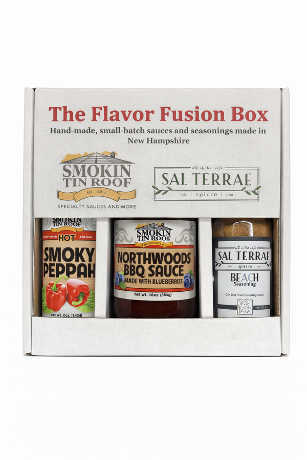 Smokin Tin Roof Flavor Fusion Gift Box 3-Pack grilling season gift set
