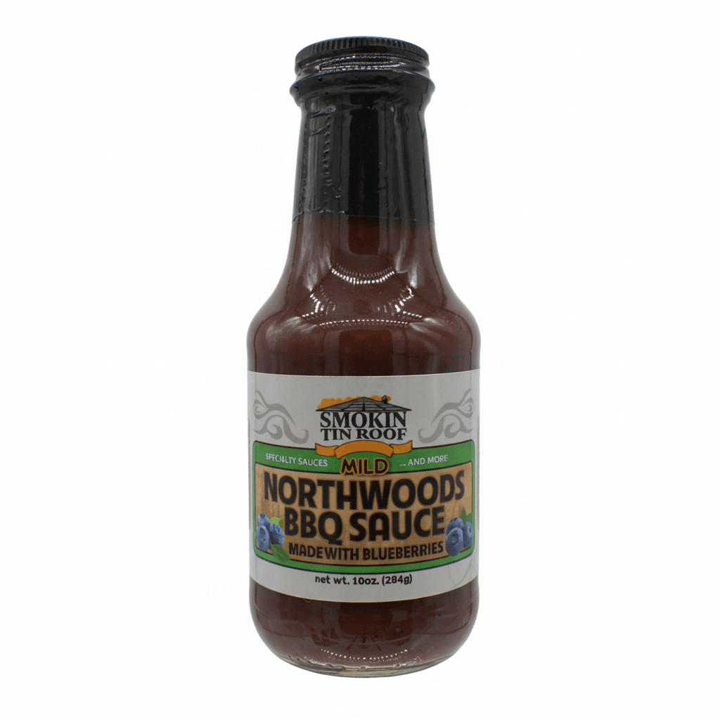 Northwoods BBQ Gourmet Sauce Bottle - Handcrafted