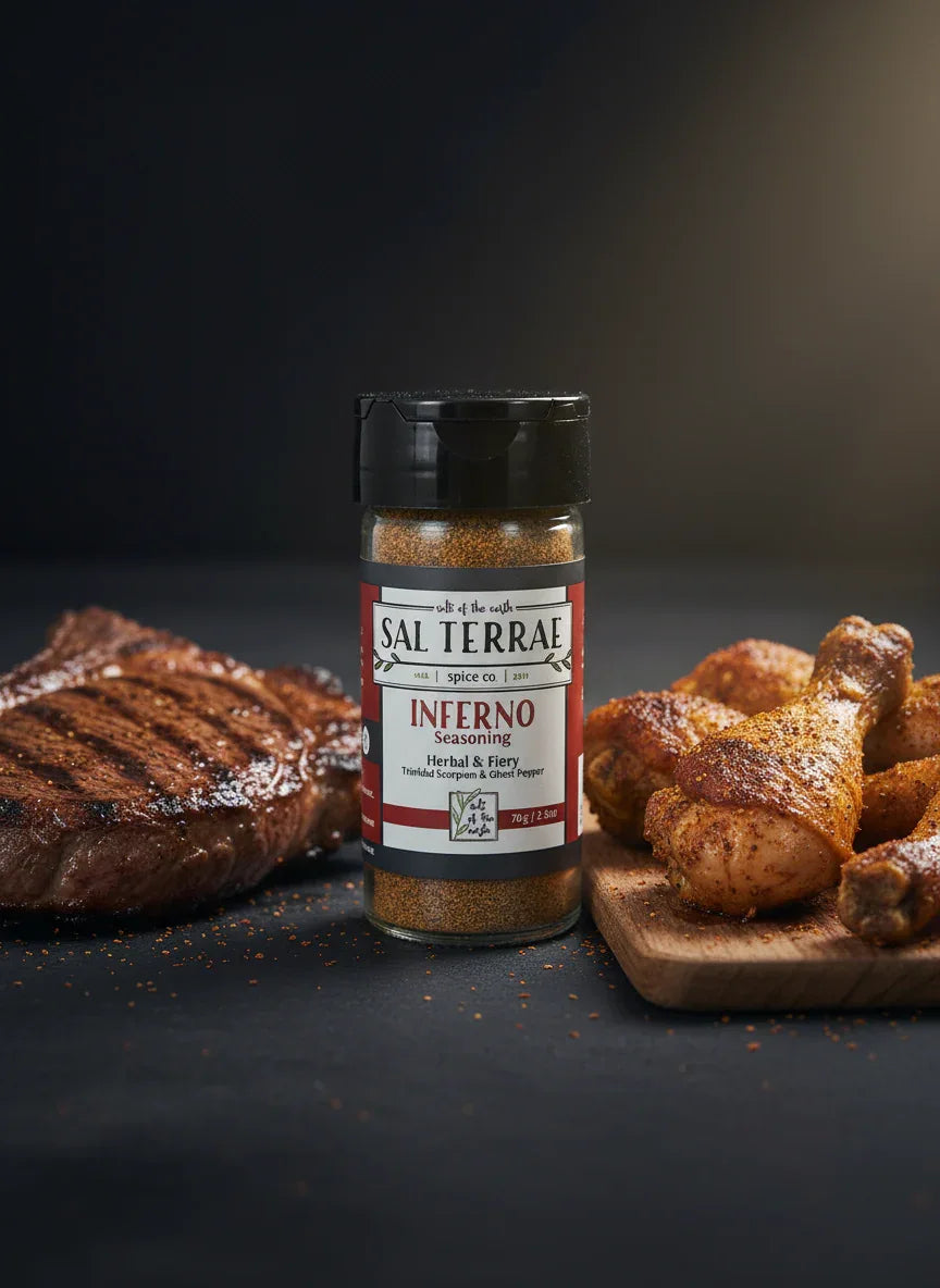 Inferno Seasoning - Smokin Tin Roof Staging